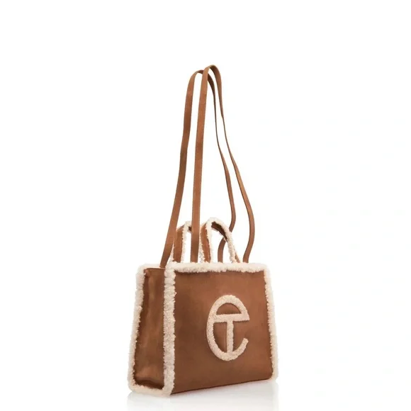 UGG x TELFAR Medium Shopper - Chestnut - Picture 2 of 16